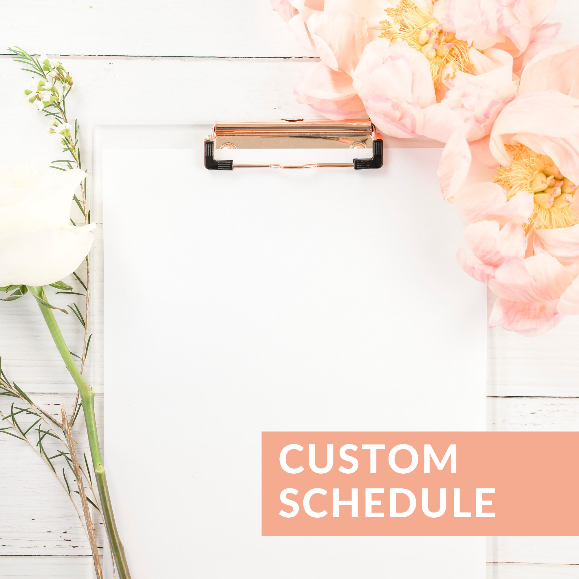 Custom+Schedule